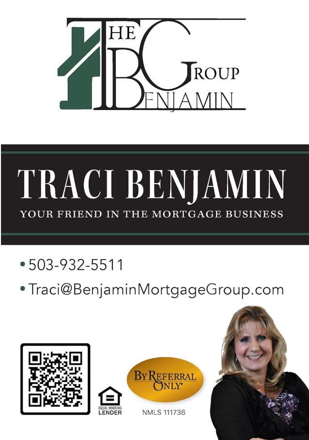 Traci Benjamin - Your Friend in the Mortgage Business book cover